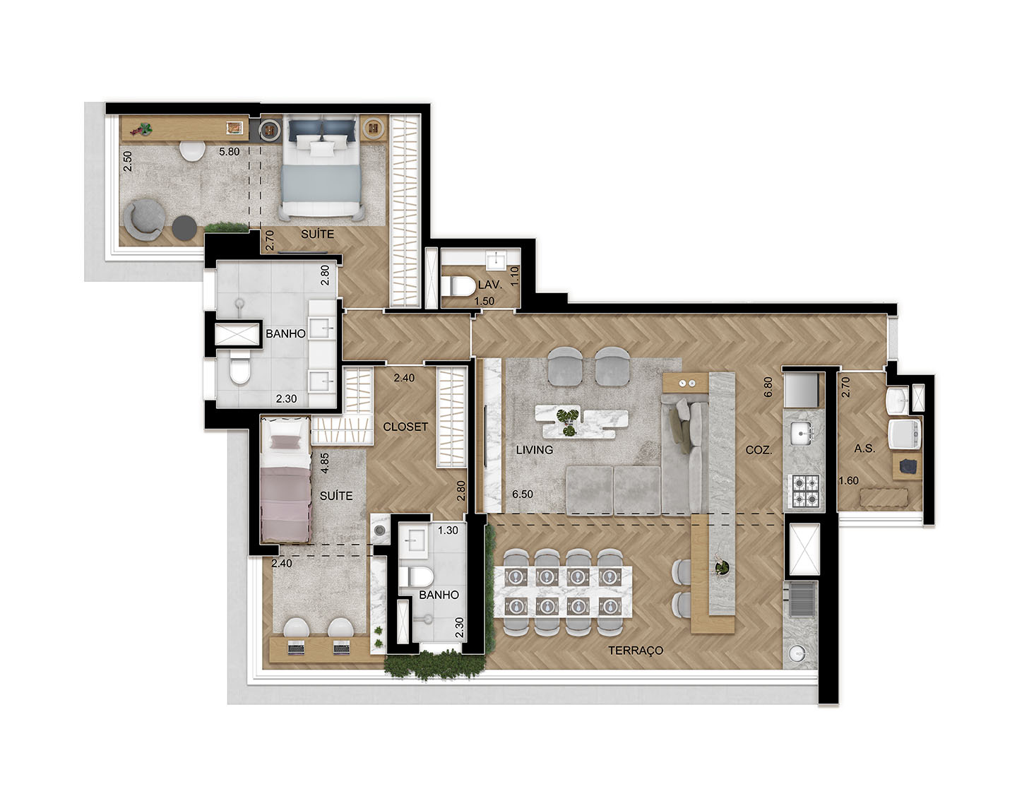 Planta-119m²-Opção-Ampliada